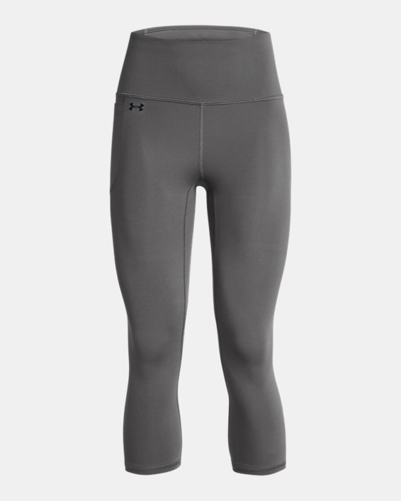 Women's UA Motion Capris in Gray image number 4